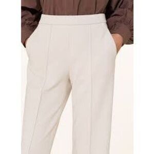 Raffaello Rossi Palina Beige Wide Leg HR Dress Pants Size 16